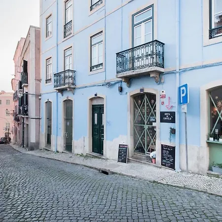 Appartement Alfama St George Castle District Fabulous 3 Bedrooms 2 Bathrooms Ac Balcony 1st Floor 19th Century Building