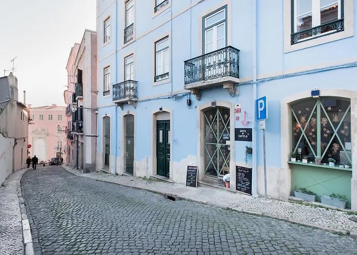 Appartement Alfama St George Castle District Fabulous 3 Bedrooms 2 Bathrooms Ac Balcony 1st Floor 19th Century Building